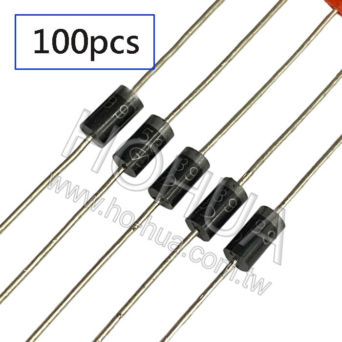 整流二極體 1.5A1000V ( 1N5399 ) 100pcs
