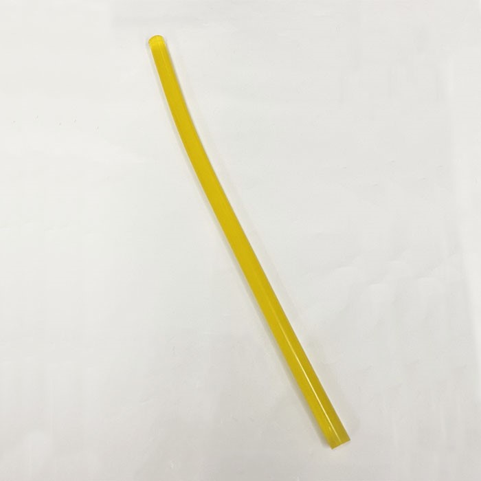工業用透明黃色熱熔膠條 含松香 ( 大 ) 11.2MM x 30CM