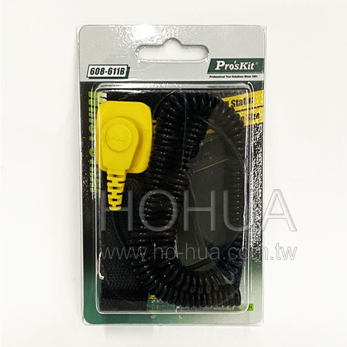 Pro'sKit 黑色自粘式防靜電環 3m ( 608-611B )