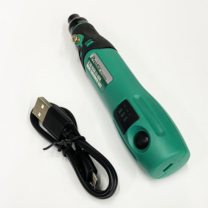 Pro'sKit USB充電電磨組 600mAh PT-5205U
