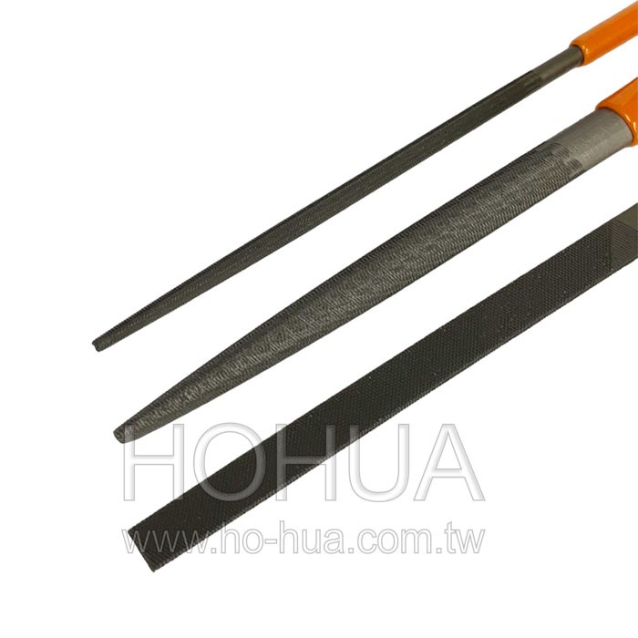 TSUBOSAN 日製壺三 中目銼刀 185mm 3pcs( 平型、半丸型、丸型 )  ST-05 