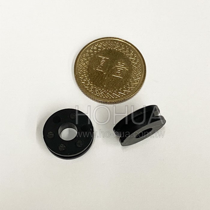 防震華司 黑色 ( GSH-12-T2B ) 2pcs
