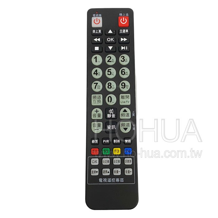 中嘉BB專用機上盒遙控器 STB-102BB