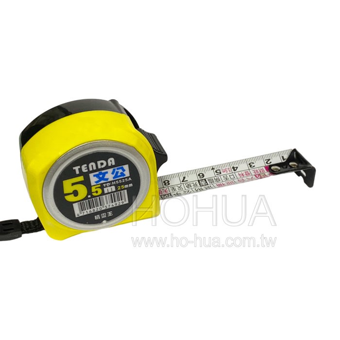 TENDA 精靈王文公捲尺 5.5M x 25mm  TD-H5525A (高挺度)