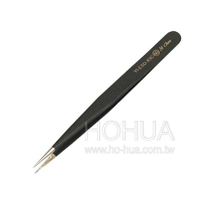 YiChen 防靜電精密鑷子-小標準型  YI-ESD-#3C