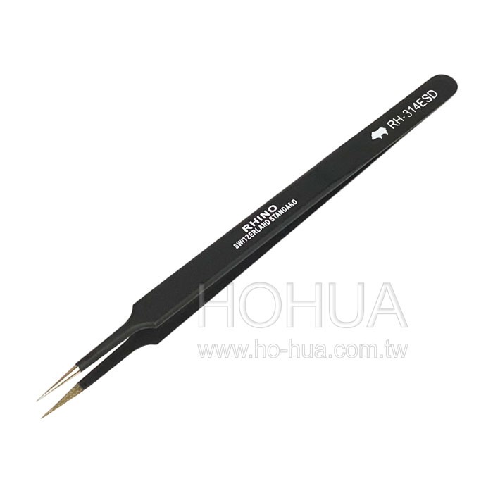 PRO RHINO TOOLS 防靜電鑷子 RH-314ESD