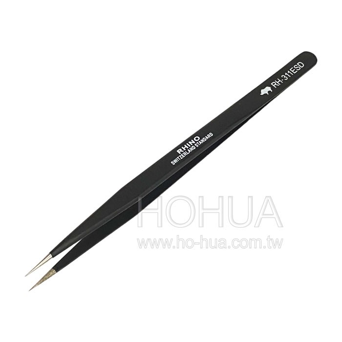 PRO RHINO TOOLS 防靜電鑷子 RH-311ESD