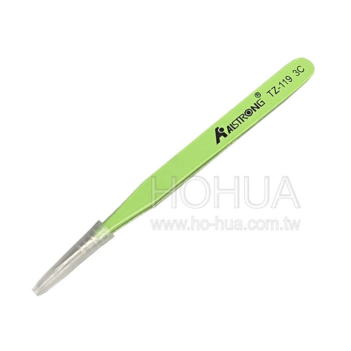 ALSTRONG 防靜電尖頭無磁鑷子115mm  ALS-TZ-119