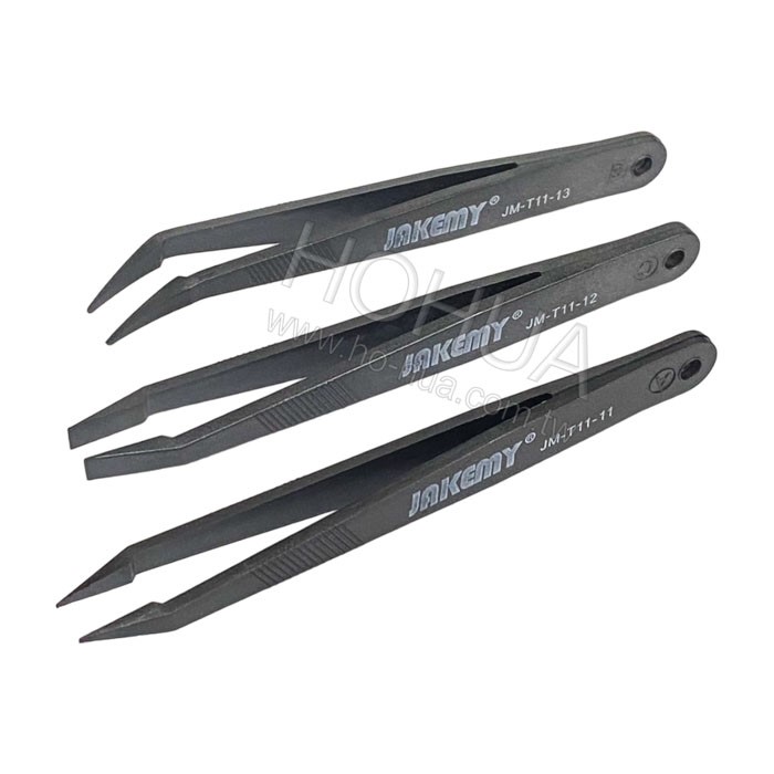 防靜電纖維鑷子 3pcs  JM-T11