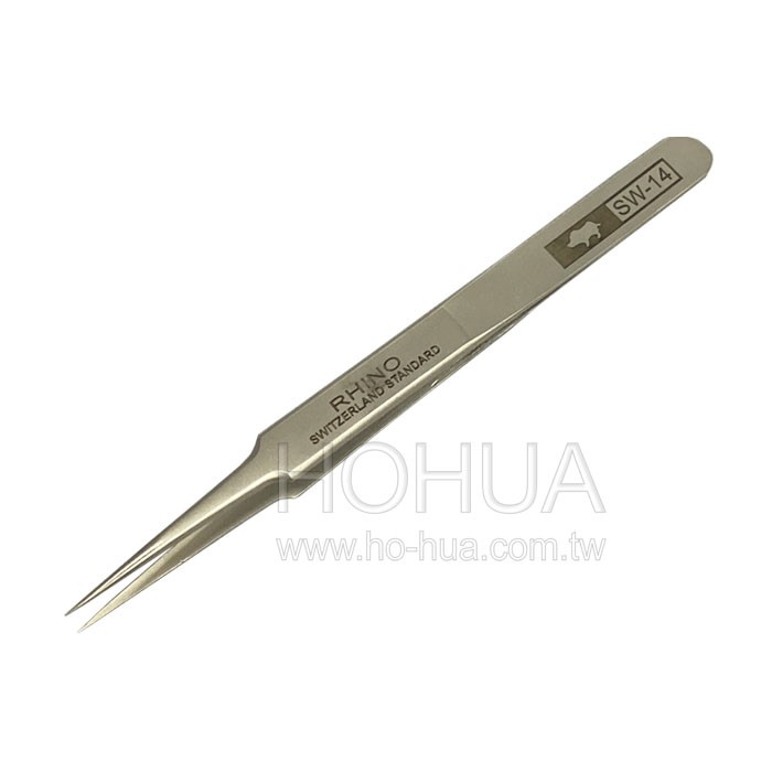 RPO RHINO TOOLS 超硬超厚鑷子-尖型  SW-14