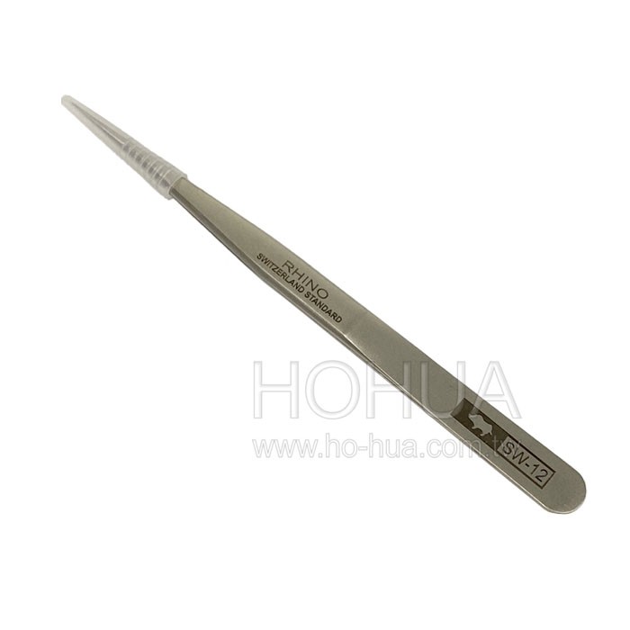 RPO RHINO TOOLS 超硬超厚鑷子-尖長型  SW-12