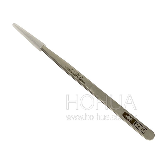 RPO RHINO TOOLS 超硬超厚鑷子-尖長型 細  SW-11