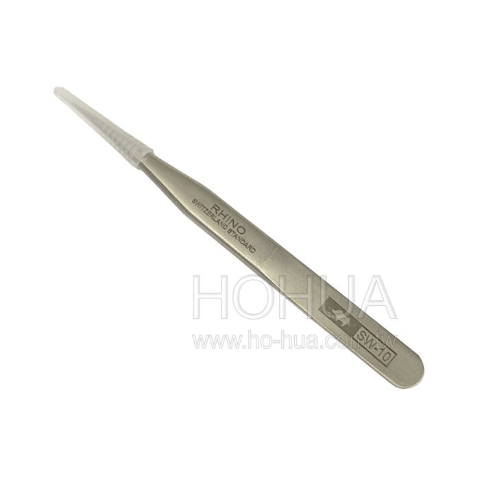 RPO RHINO TOOLS 超硬超厚鑷子-尖型 細  SW-10