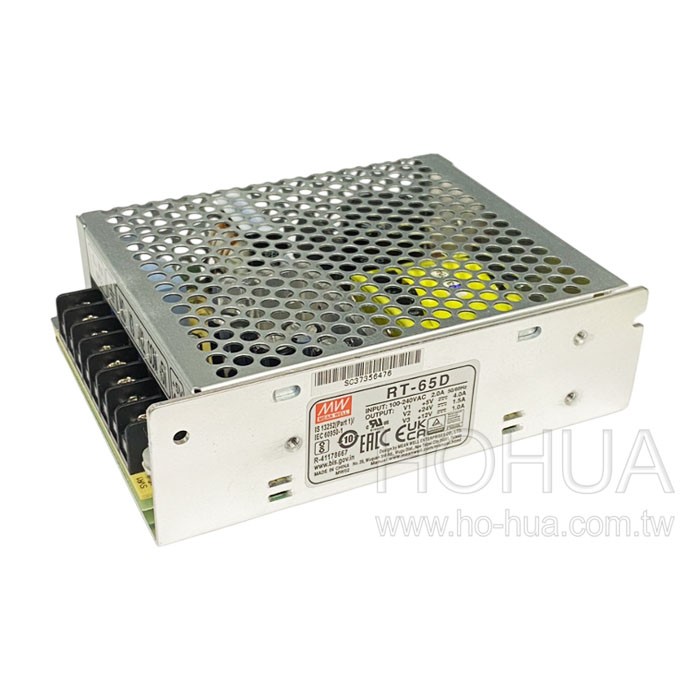 MW明緯 交換選擇式電源供應器 RT-65D