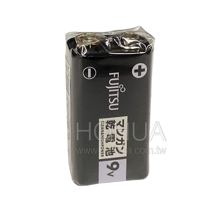 FUJITSU 9V 碳鋅電池 