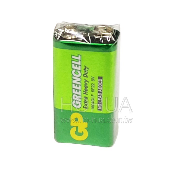 GP 9V 綠能乾電池 碳鋅電池