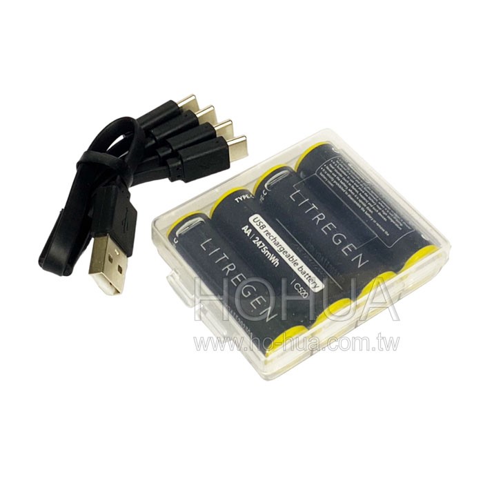 POLYBATT 3號USB充電鋰電池 USB可充式鋰離子電池