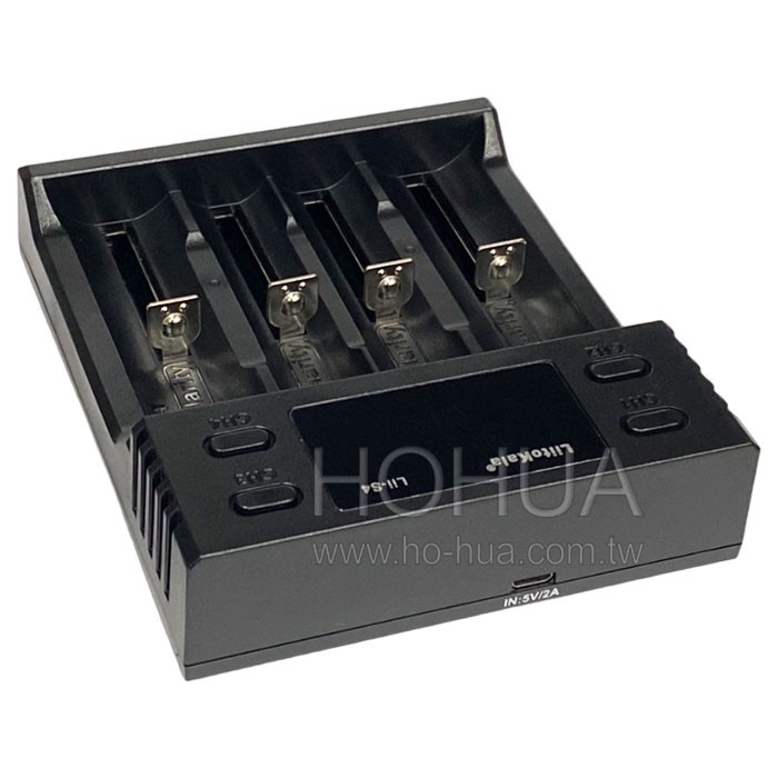 通用型LCD液晶智能電池充電器 萬用正反差智能-4槽充電器