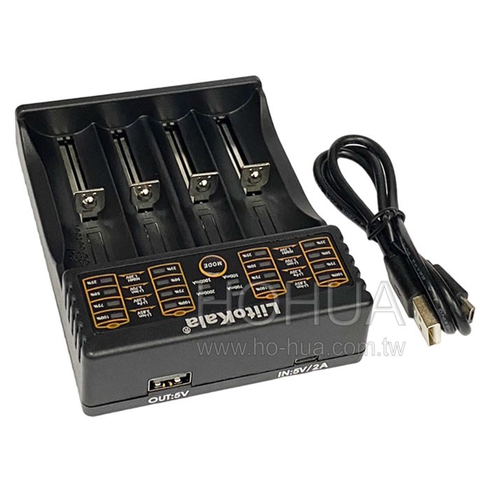 LiitoKala 智能萬用4槽充電器 Lii-402