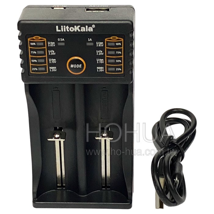 LiitoKala 智能萬用2槽充電器 Lii-202