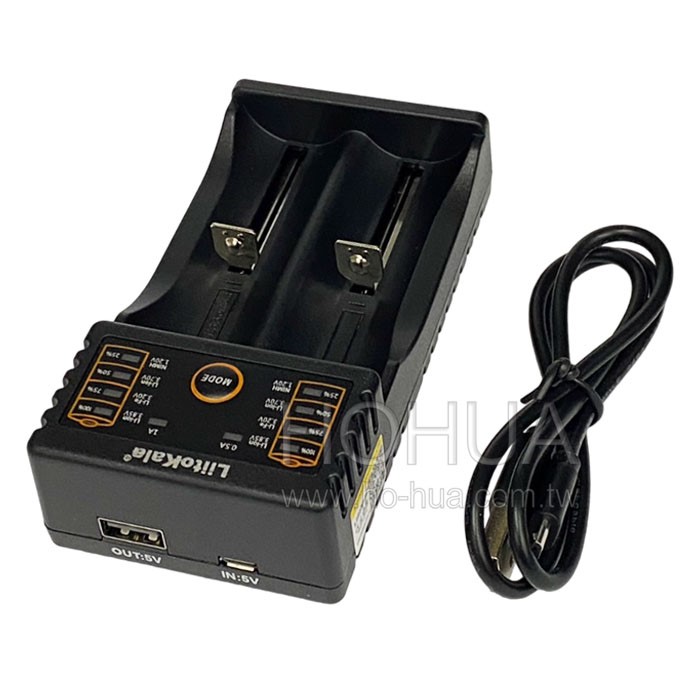 LiitoKala 智能萬用2槽充電器 Lii-202