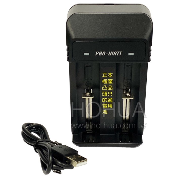 PRO-WATT 雙槽智慧型鋰電池充電器 ( ZL223E )
