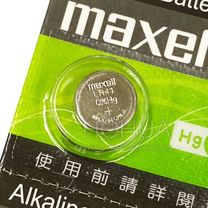 MAXELL LR41 鈕扣電池 192 1.5V   1入