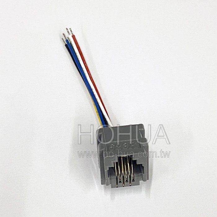 6P6C 電話插座附線
