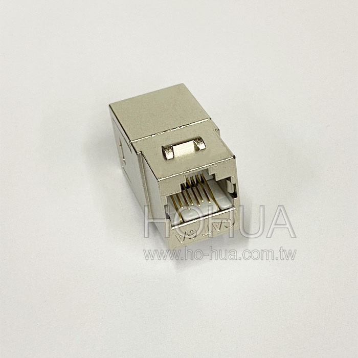 PRO-BEST CAT6A雙母座直式金屬遮蔽 NET-MBJ-FTP-6A2