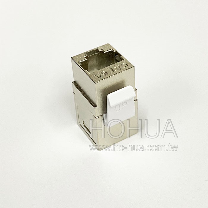 PRO-BEST CAT6A雙母座直式金屬遮蔽 NET-MBJ-FTP-6A2