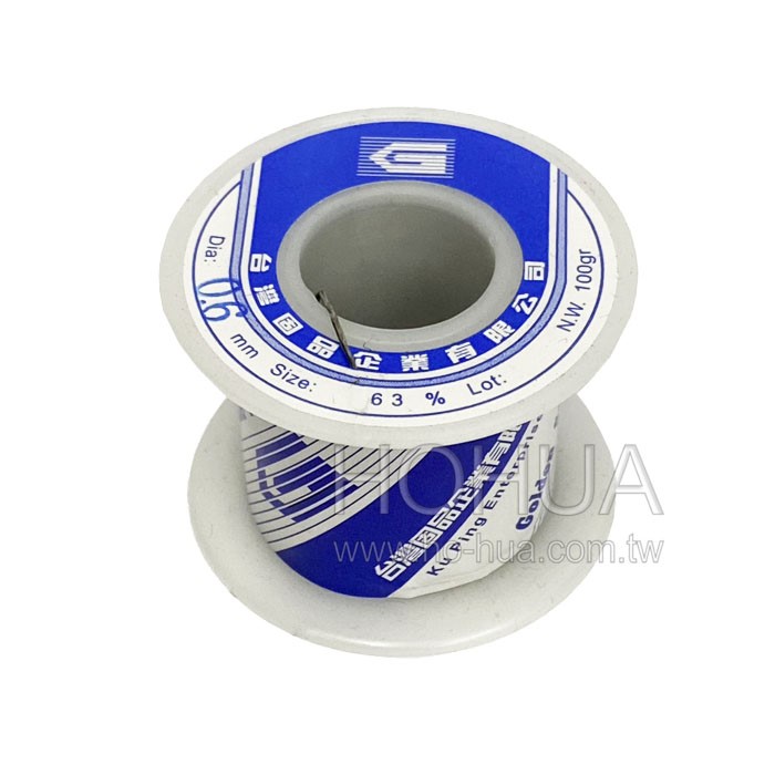 固品錫絲 63%0.6φ- 100g 