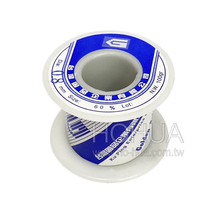 固品錫絲 60%0.8φ- 100g ( 60/40 0.8φ- 100g )