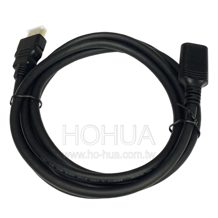 HDMI2.0 公-母延長線 19+1滿蕊 2M  HD314