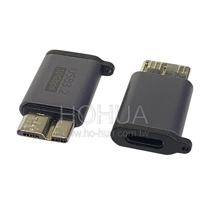 TYPE-C 母 轉 microB3.0 公 轉接頭