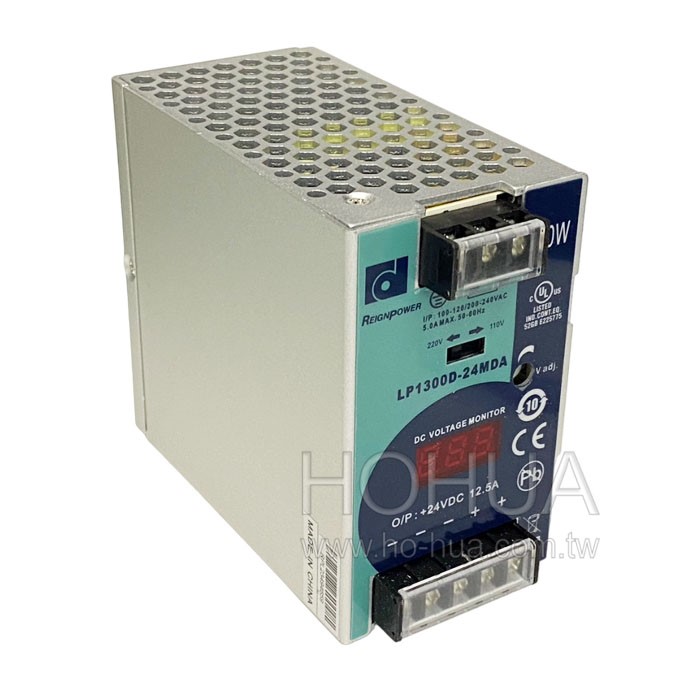 REIGNPOWER 軌道式電源供應器 24V LP1300D-24MDA