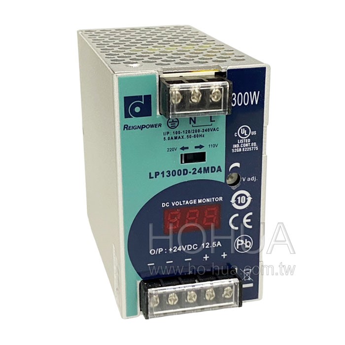 REIGNPOWER 軌道式電源供應器 24V LP1300D-24MDA