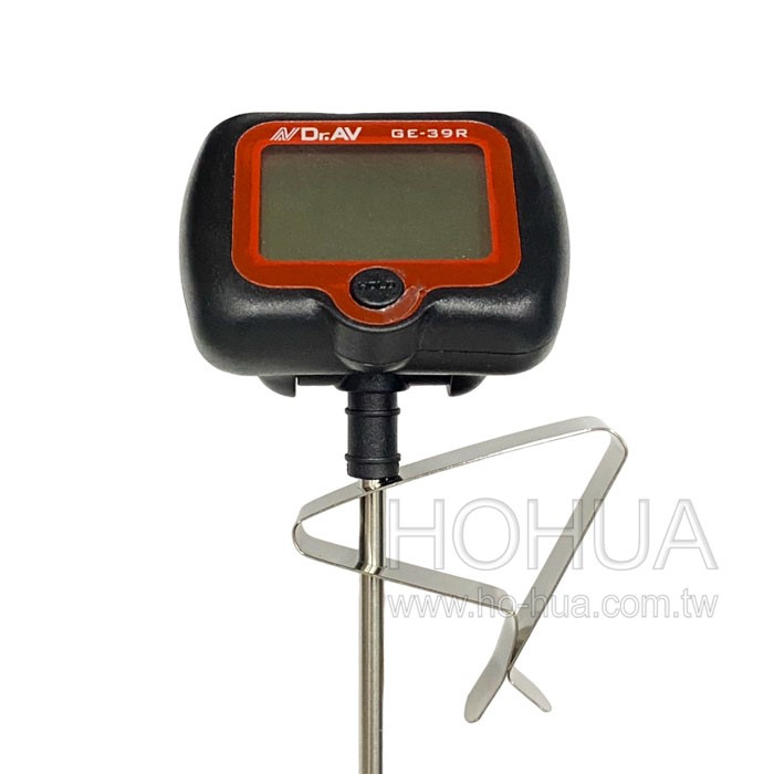 Dr.AV 營業用 加長型旋轉大螢幕精準溫度計 GE-39R