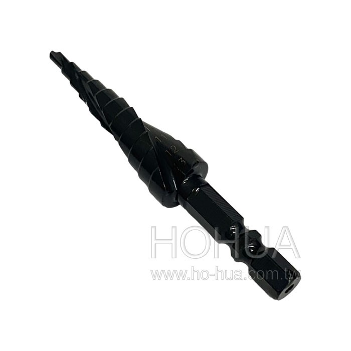 TENDA 高鈷螺旋階梯鑽3~13mm 六角柄 LD-A613A
