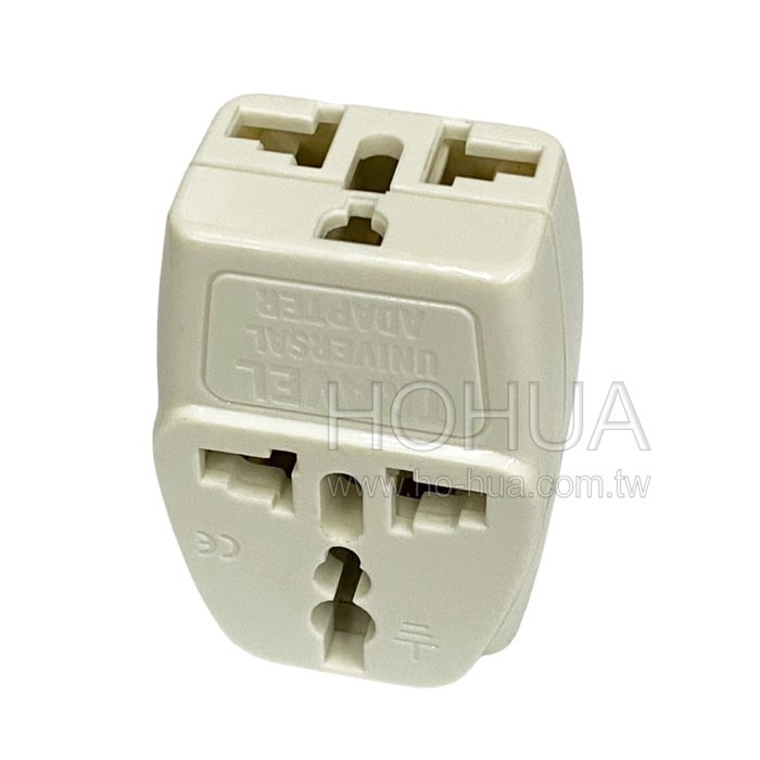 POWER BULL 英規T型3插萬國轉換頭 UTA-81