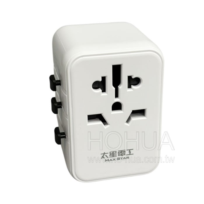 太星電工 氮化鎵PD20W旅行用插座/3USB E-AA303