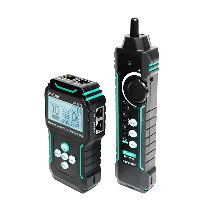Pro`sKit LCD抗干擾網路測試查線器 MT-7076