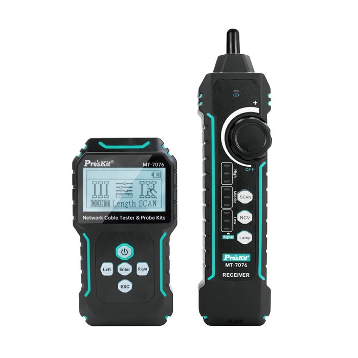 Pro`sKit LCD抗干擾網路測試查線器 MT-7076