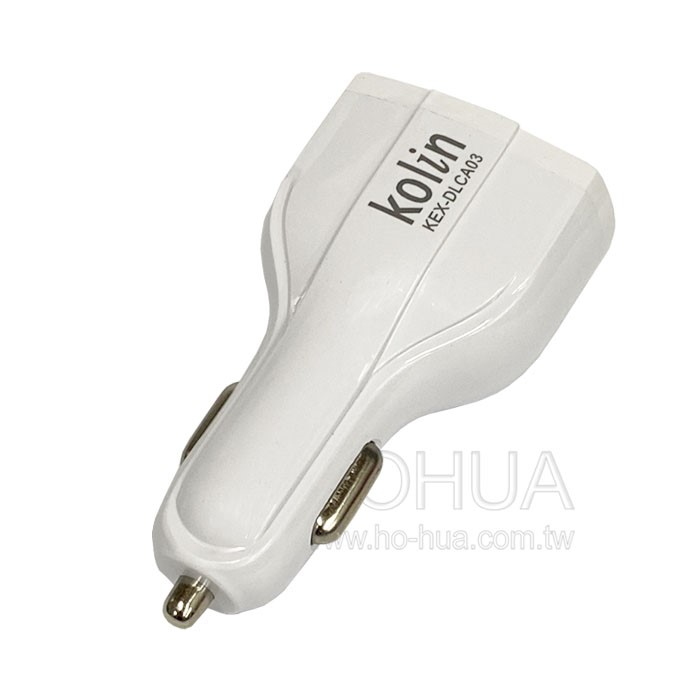 Kolin歌林 3USB QC3.0快速車用充電器 E-KEXDLCA03