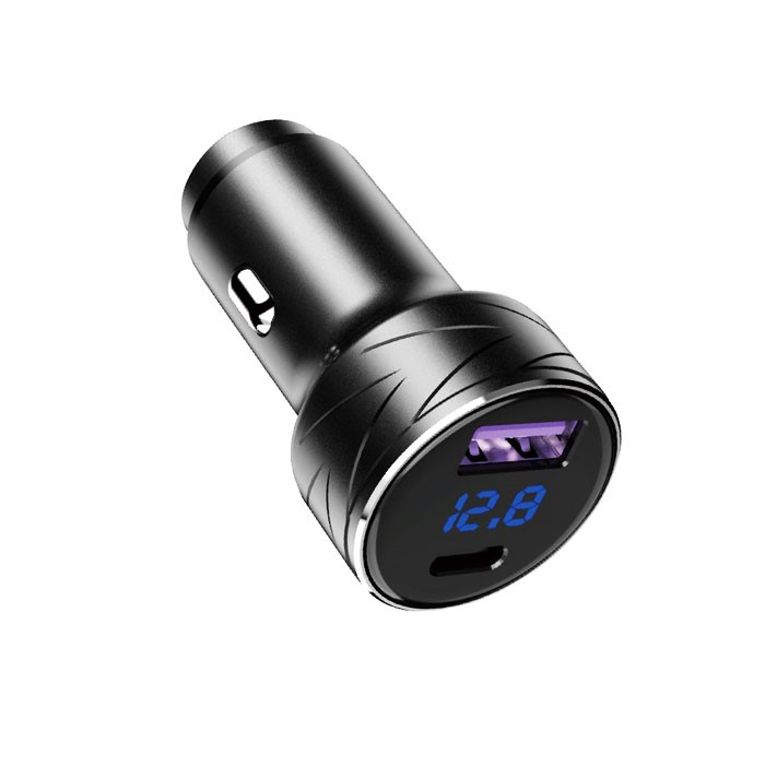 KTnet 33W鋁合金顯示充電器 KTPWVC-PD33DBK