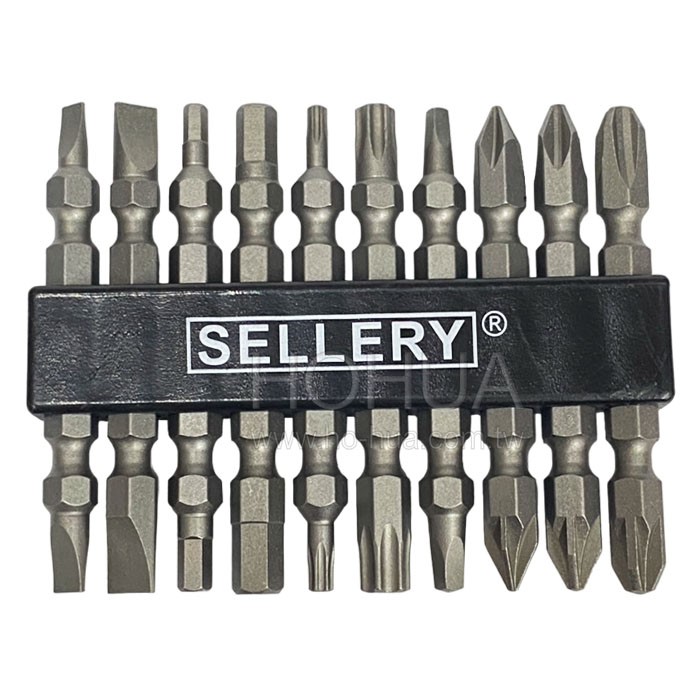 SELLERY 綜合起子頭組 10pcs S11-217