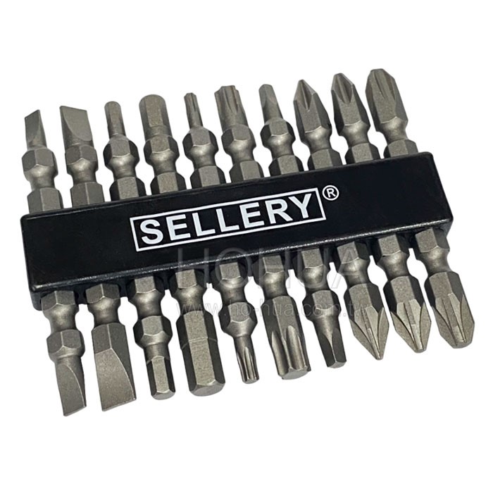 SELLERY 綜合起子頭組 10pcs S11-217