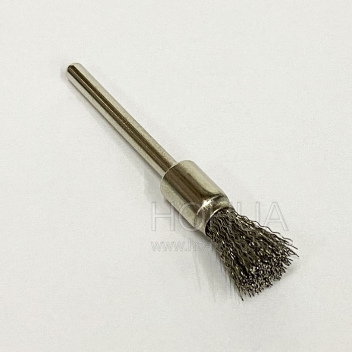附柄拋光不銹鋼磨角刷 6x3mm柄 YSA6
