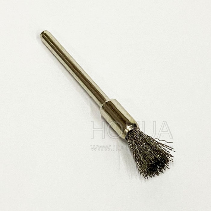附柄拋光不銹鋼磨角刷 5x3mm柄 YSA5