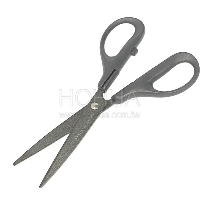 CANARY 日本製 黑刃不沾膠事務剪 175mm EP-175F