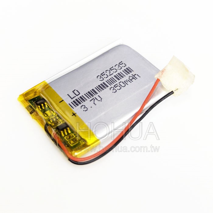 352535 鋰聚合物充電電池 3.7V 300mAh